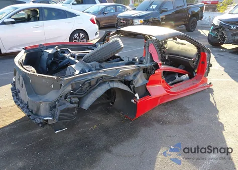 2021 Chevrolet Corvette Stingray Rwd 2Lt из США, поврежденный, VIN 1G1YB3D44M5105797